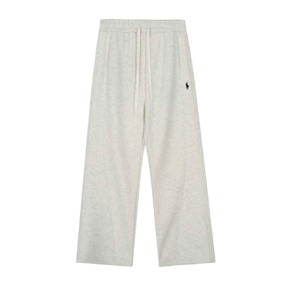 P250 Top quality" Style number: T7001# [Ralph Lauren solid color pony embroidered logo thickened and velvet wide-leg trousers] ✅Ralph Lauren classic basic versatile unisex fall and winter wide-leg spliced velvet straight pants ✅Pure cotton high-gram thick velvet fabric The upper body is comfortable and warm ✅The version is restored to the original version The maximum size can be worn up to 170 pounds Loose, comfortable and stress-free ✅The upper body is simple and easy to wear A must-have for ootd. Good-looking clothes are never picky. A must-have in couples’ wardrobes. Size: S-XL. Color: floral gray black.
